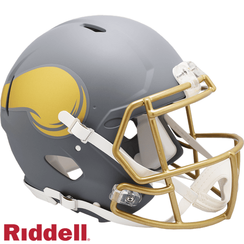 Minnesota Vikings Riddell Authentic Full Size Speed Slate Football Helmet