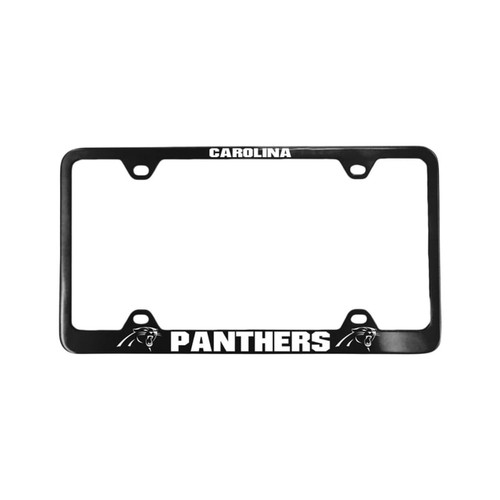 Carolina Panthers Laser Cut License Plate Frame