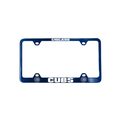 Chicago Cubs Laser Cut License Plate Frame