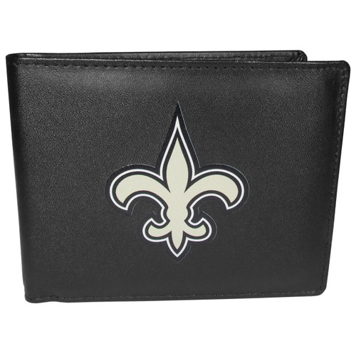 New Orleans Saints Large Logo Bi Fold Wallet