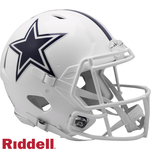 Dallas Cowboys Riddell Authentic Full Size Speed Style On-Field Alternate Football Helmet