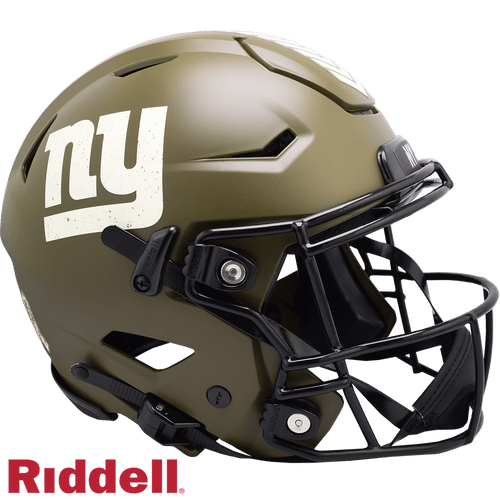 New York Giants Riddell Authentic Full Size SpeedFlex Salute To Service Football Helmet