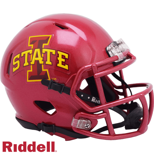 Iowa State Cyclones Riddell Collectible Mini Speed Cardinal Football Helmet