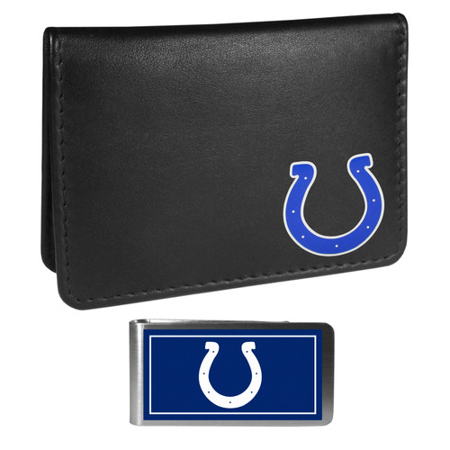 Indianapolis Colts Weekend Bi-fold Wallet & Color Money Clip