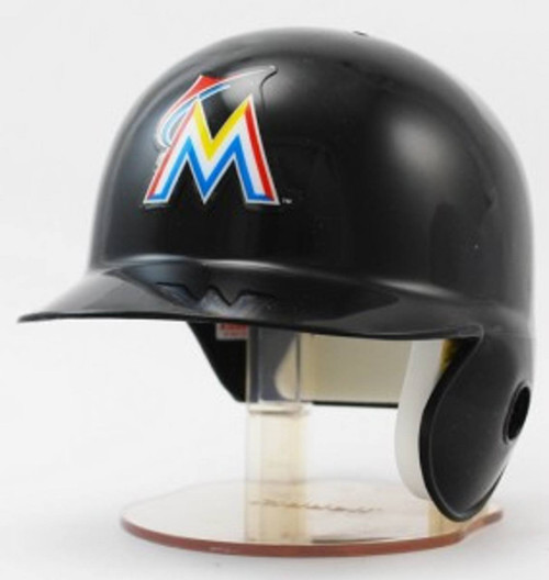 Miami Marlins Riddell Collectible Mini Throwback Batting Helmet