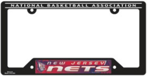 Brooklyn Nets Plastic License Plate Frame