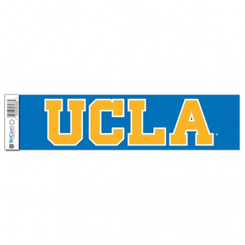 UCLA Bruins 3" x 12" Bumper Decal