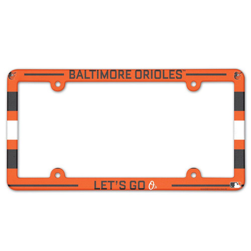 Baltimore Orioles License Plate Frame