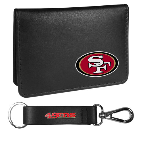 San Francisco 49ers Weekend Bi-fold Wallet & Strap Key Chain