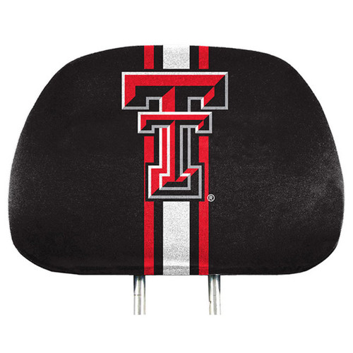 Texas Tech Red Raiders Full Printed Headrest Covers