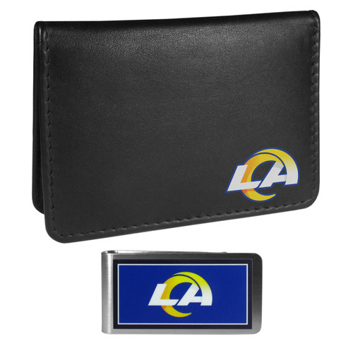 Los Angeles Rams Weekend Bi-fold Wallet & Color Money Clip