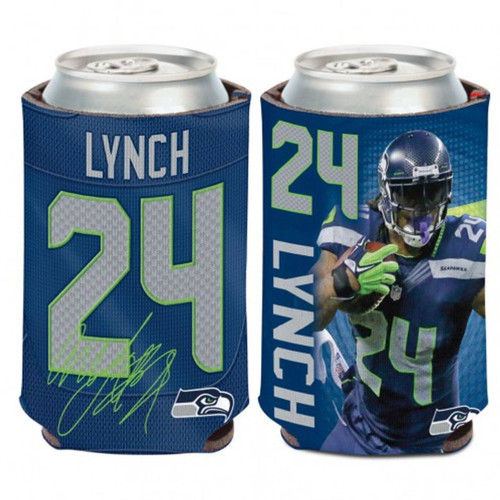 Seattle Seahawks Marshawn Lynch Can Cooler