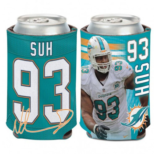 Miami Dolphins Ndamukong Suh Can Cooler