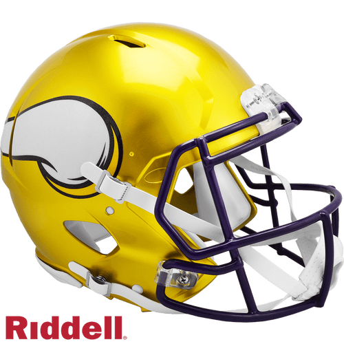 Minnesota Vikings Riddell Authentic Full Size Speed Alternate Football Helmet