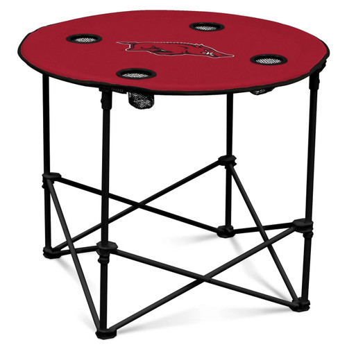 Arkansas Razorbacks Round Folding Table