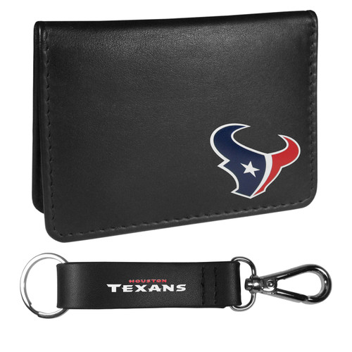 Houston Texans Weekend Bi-fold Wallet & Strap Key Chain