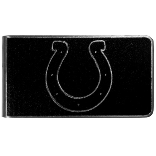 Indianapolis Colts Black and Steel Money Clip