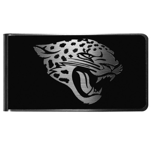 Jacksonville Jaguars Black and Steel Money Clip