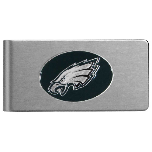 Philadelphia Eagles Brushed Metal Money Clip