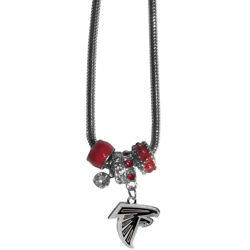 Atlanta Falcons Euro Bead Necklace