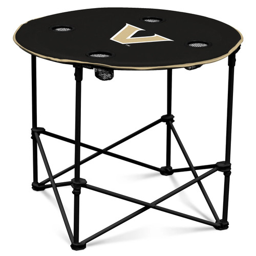 Vanderbilt Commodores Round Folding Table