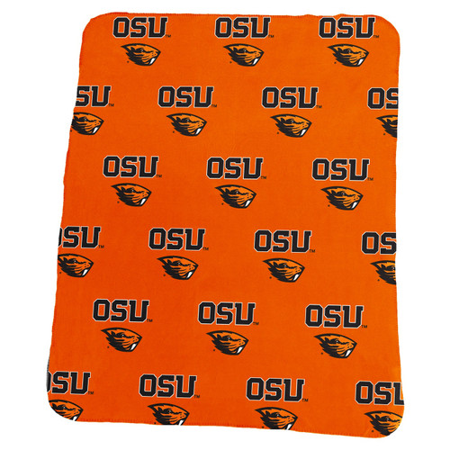 Oregon State Beavers Logo Brands Classic Fleece Blanket