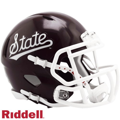 Mississippi State Bulldogs Riddell Collectible Mini Speed Script Football Helmet