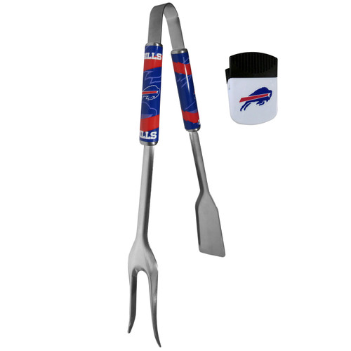 Buffalo Bills 3 in 1 BBQ Tool and Chip Clip