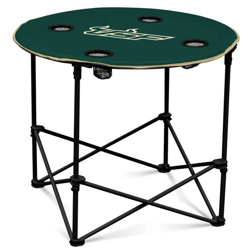 South Florida Bulls Round Folding Table