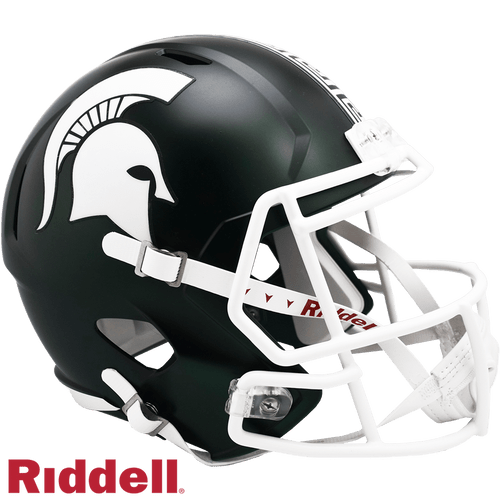 Michigan State Spartans Riddell Collectible Full Size Speed Satin Football Helmet