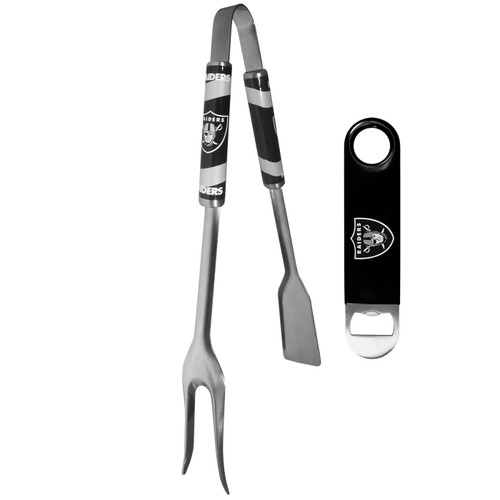 Las Vegas Raiders 3 in 1 BBQ Tool and Bottle Opener