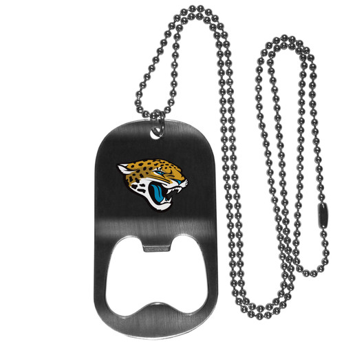 Jacksonville Jaguars Bottle Opener Tag Necklace