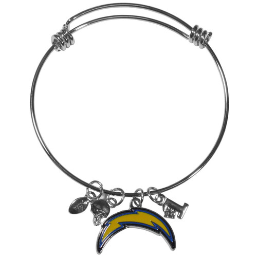 Los Angeles Chargers Charm Bangle Bracelet