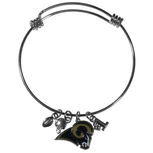 Los Angeles Rams Charm Bangle Bracelet