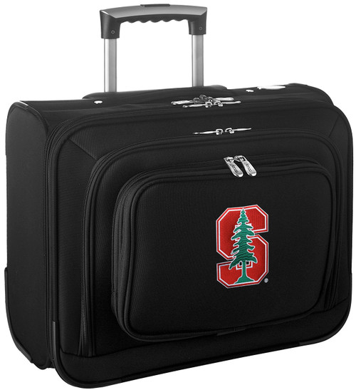 St Louis Cardinals 14 Black Wheeled Laptop Overnighter