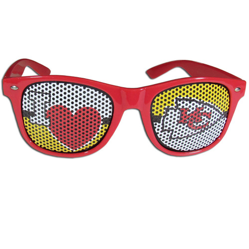 Kansas City Chiefs I Heart Game Day Shades