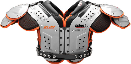 Schutt XV HD Adult Football Shoulder Pads - Skill Positions