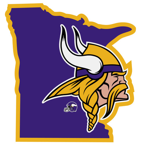 Minnesota Vikings Home State Decal