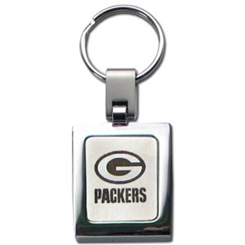 Green Bay Packers Etched Key Chain