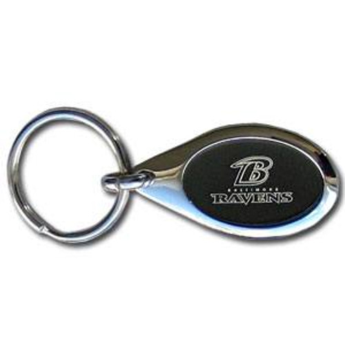Baltimore Ravens Etch Key Chain