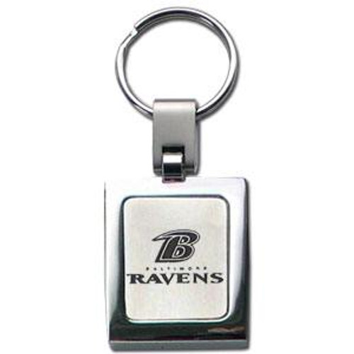 Baltimore Ravens Etched Key Chain