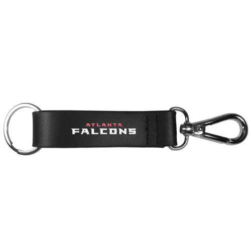 Atlanta Falcons Black Strap Key Chain