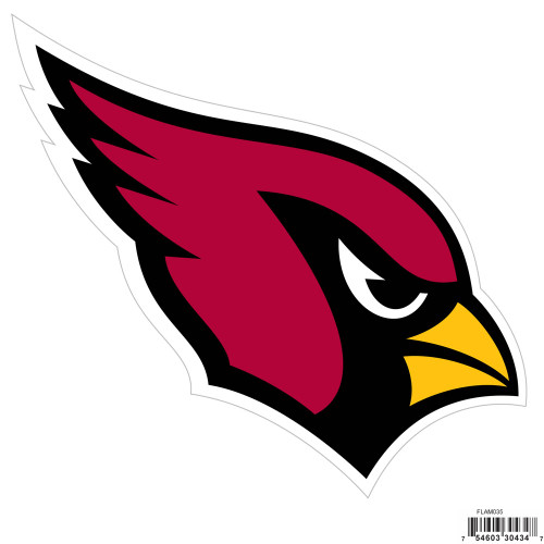 Arizona Cardinals 8" Logo Magnet