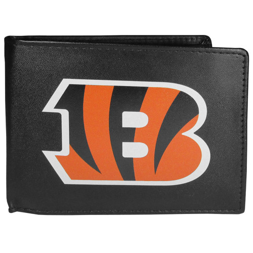 Cincinnati Bengals Siskiyou Large Logo Bi Fold Wallet