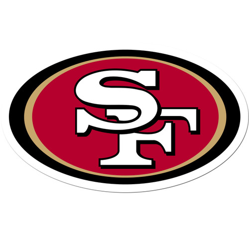 San Francisco 49ers 8" Auto Decal