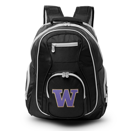 NCAA Washington Huskies Colored Trim Premium Laptop Backpack