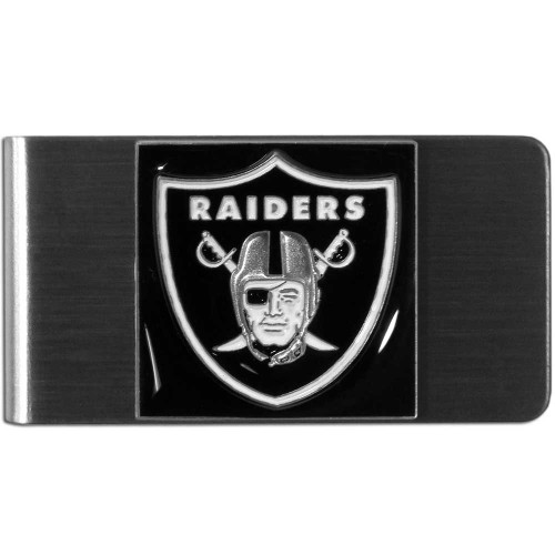 Las Vegas Raiders Steel Money Clip