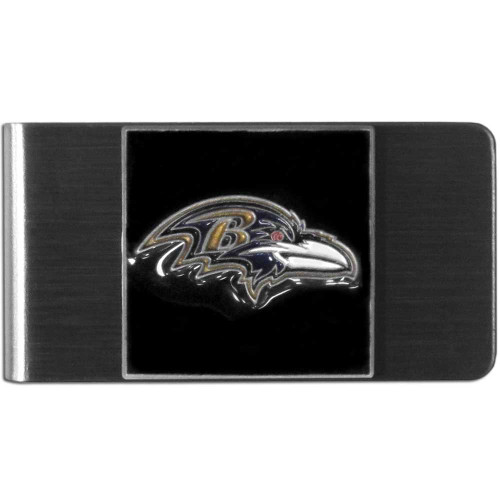 Baltimore Ravens Steel Money Clip