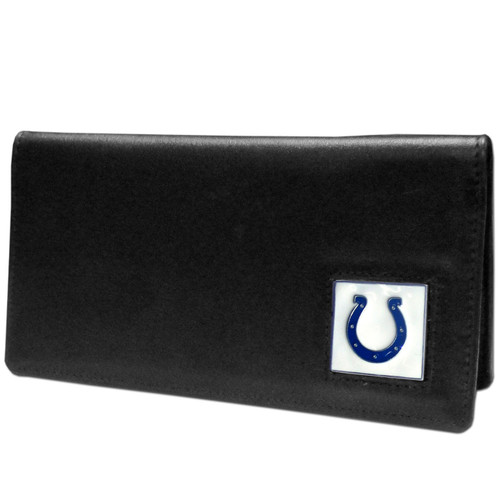 Indianapolis Colts Leather Checkbook Cover