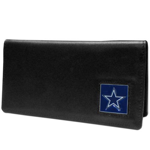 Dallas Cowboys Leather Checkbook Cover